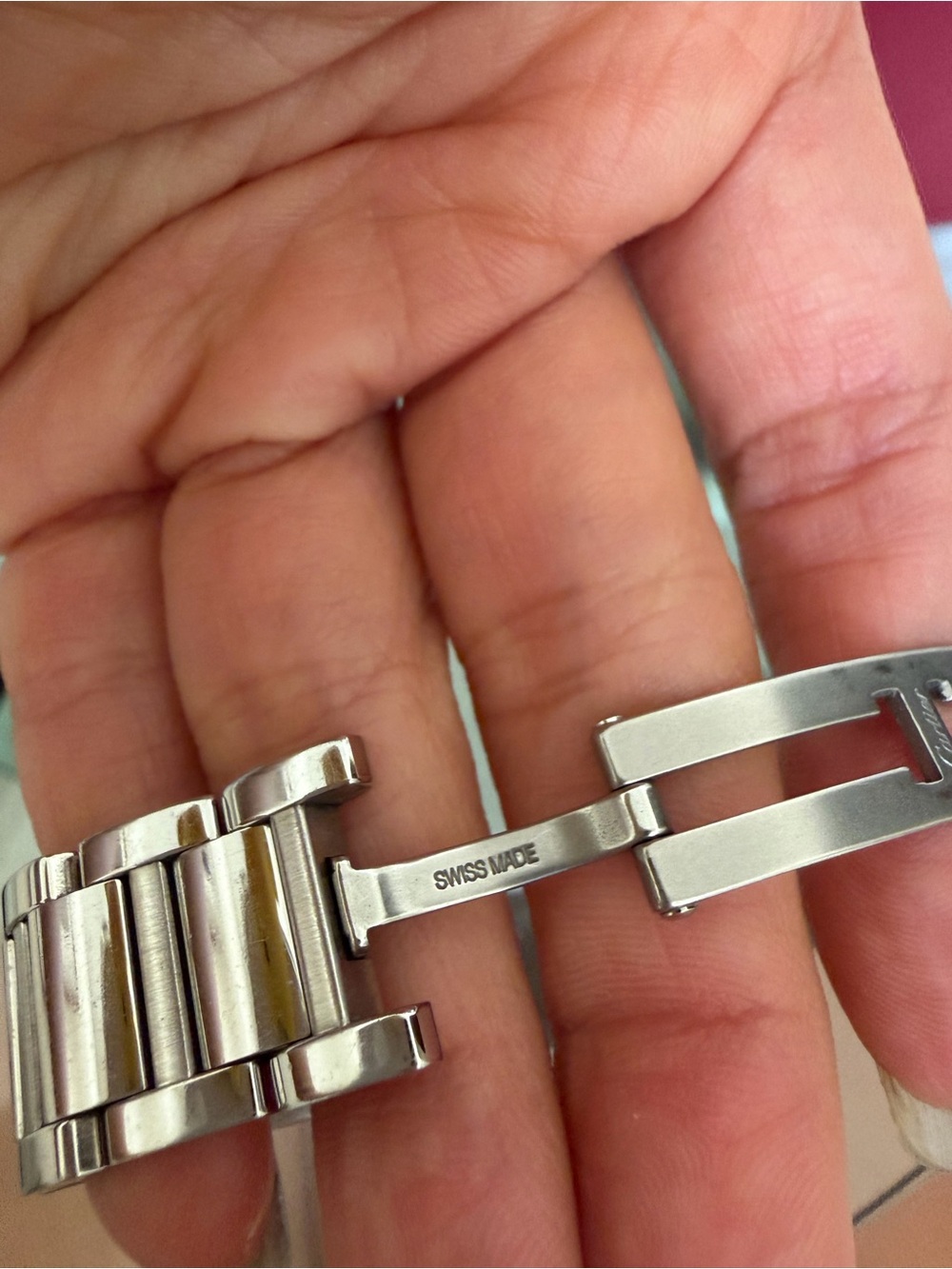 Cartier Women’s Small Steel Tank Must Watch - Picture 5 of 15